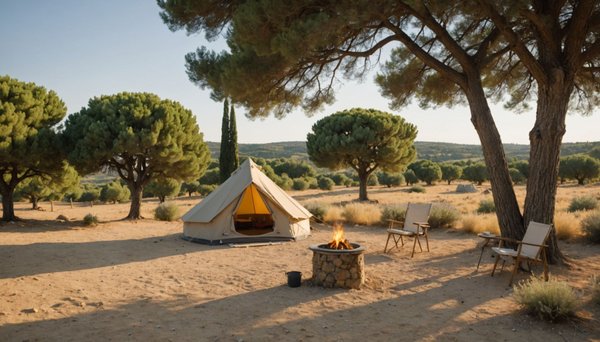 Camping près d'uzès guide : environnement