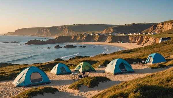Camping surf bretagne guide : spots et environnement