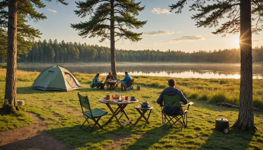Une escapade plein air à bayonne en camping